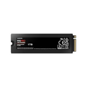 Samsung 990 PRO HeatSink SSD 1TB M.2 80mm PCI-e 4.0 x4 NVMe, V-NAND,