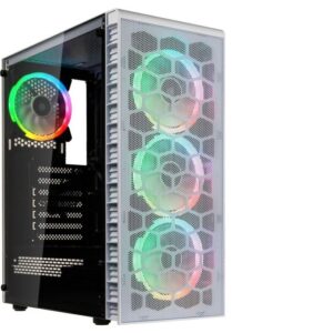 KOLINK OBSERVATORY LITE MESH ATX RGB osvetljeno ohišje, belo