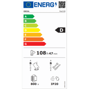 Oscal PAD100 LTE 12 tablični računalnik 12GB+256GB, priložen ovitek, pisalo in zaščitno steklo, modr