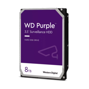 Trdi disk 8TB PURPLE za video nadzor 5640 obratov, 256MB