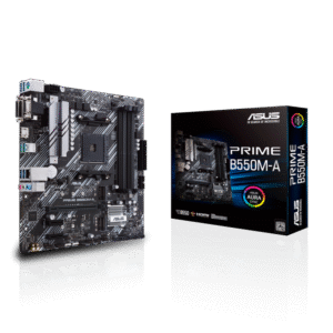 ASUS PRIME B550M-A, DDR4, SATA3, USB3.2Gen2, HDMI, AM4 mATX