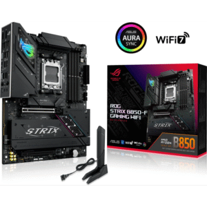 ASUS ROG STRIX B850-F GAMING WIFI, DDR5, SATA3, USB3.2Gen2x2, DP, 2.5GbE, Wi-Fi 7, AM5 ATX
