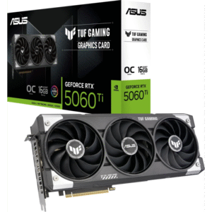 Grafična kartica ASUS TUF Gaming GeForce RTX 5060 Ti OC, 16GB GDDR7, PCI-E 5.0