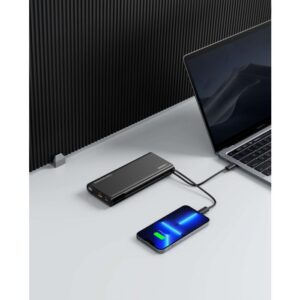 VEGER prenosna baterija TC130 25000 mAh, črna