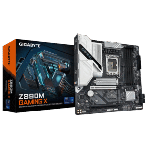 GIGABYTE Z890M GAMING X, DDR5, SATA3, DP, 2.5GbE, LGA1851 mATX