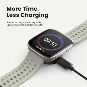 Amazfit Bip 6 pametna ura – AMOLED zaslon, GPS, siva