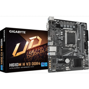 GIGABYTE H610M H V3 DDR4, DDR4, SATA3, HDMI, USB3.2Gen1, LGA1700 mATX
