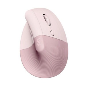 Miška Logitech Lift Vertical Ergonomic, roza