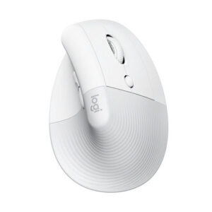 Miška Logitech Lift Vertical Ergonomic, bela