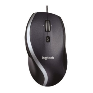 Miška Logitech M500s, črna, USB