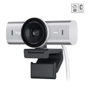 Kamera Logitech MX BRIO, 4K Ultra HD, siva, USB-C