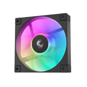 Ventilator za ohišje DeepCool FD12 ARGB PWM 120mm, črn