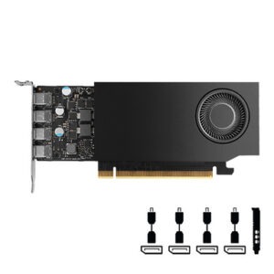 Grafična kartica NVIDIA RTX A1000, 8GB GDDR6, PCIe 4.0 x8, 4x mDP-DP, Low Profile, PNY