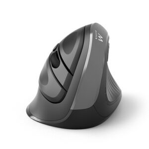 Miška Ewent Wireless Ergonomic Vertical, 2400dpi, črna, USB
