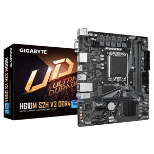 GIGABYTE H610M S2H V3 DDR4, DDR4, SATA3, HDMI, USB3.2Gen1, LGA1700 mATX