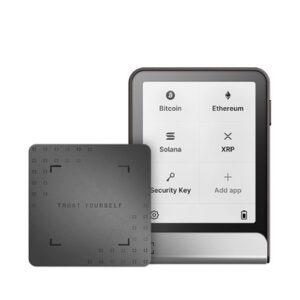 Ledger Flex z Recovery Key, denarnica za Bitcoin in druge kriptovalute, Grafit