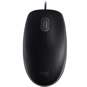 Miška Logitech B110 Silent, črna