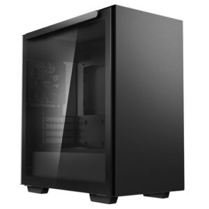 Računalniško ohišje DeepCool MACUBE 110, Micro-ATX, Kaljeno steklo, črno