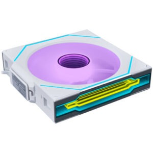 Ventilator za ohišje Lian Li UNI FAN SL-INF Wireless 120 Reverse Blade ARGB PWM 120mm, bel