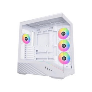 Računalniško ohišje Lian Li Vector V100, ATX, Midi-Tower, kaljeno steklo, belo
