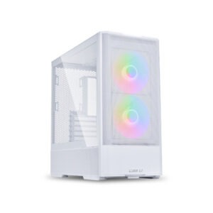 Računalniško ohišje Lian Li LANCOOL 207, ATX, Midi-Tower, ARGB, kaljeno steklo, belo