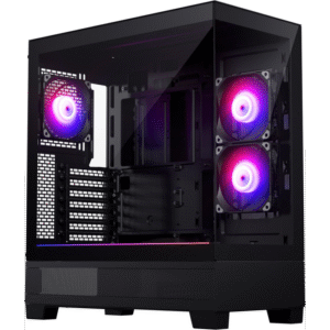 PHANTEKS XT View TEMPERED GLASS D-RGB E-ATX črno ohišje