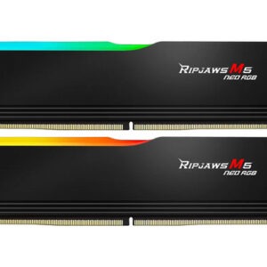 RAM DDR5 64GB Kit(2x32GB) 6000MT/s CL30 1.4V, G.SKILL Ripjaws M5 Neo RGB AMD EXPO