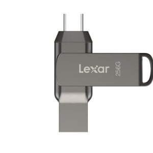 USB ključek Lexar JumpDrive Dual Drive D400, 256GB, USB 3.1 Type-C, 130 MB/s