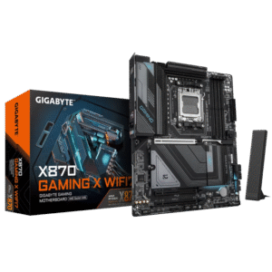 GIGABYTE X870 GAMING X WIFI7, DDR5, SATA3, USB4, DP, 2.5GbE, WiFi 7, AM5 ATX