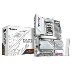 GIGABYTE X870E AORUS ELITE WIFI7 ICE, DDR5, SATA3, USB4, DP, 2.5GbE, WiFi 7, AM5 ATX