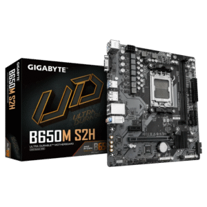 GIGABYTE B650M S2H, DDR5, SATA3, USB3.2Gen1, DP, AM5 mATX