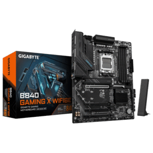 GIGABYTE B840 GAMING X WIFI6E, DDR5, SATA3, USB3.2Gen2, DP, 2.5GbE, Wi-Fi 6E, AM5 ATX