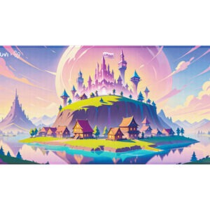 Podloga za miško UVI INFERNO FANTASY XXL GALLASANDALLA