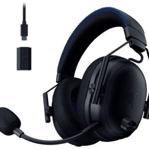 Slušalke Razer BlackShark V3 Pro for PlayStation, črne
