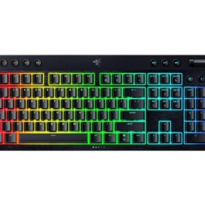 Tipkovnica Razer BlackWidow V4 Low-profile HyperSpeed, Rumena stikala, US SLO g.