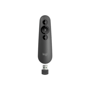 Logitech Presenter R500s Wireless, rdeč laser, USB, Grafit