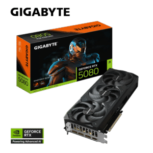 Grafična kartica GIGABYTE GeForce RTX 5080 WINDFORCE 16G, 16GB GDDR7, PCI-E 5.0