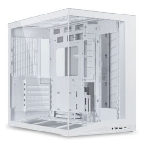 Računalniško ohišje Lian Li O11 Dynamic Mini V2, ATX, Midi-Tower, kaljeno steklo, belo