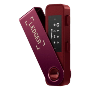 Ledger Nano S PLUS, denarnica za Bitcoin in druge kriptovalute, Crimson Magenta