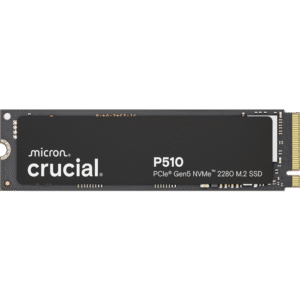 Crucial P510 1TB PCIe Gen5 NVMe 2280 M.2 SSD