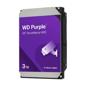 WD 3TB Purple 3,5" SATA 6Gb/s 5400rpm 256MB HDD disk
