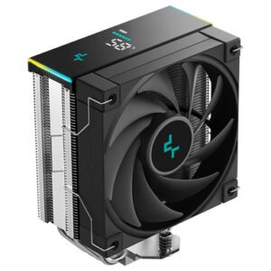 Hladilnik za procesor DeepCool AK400 DIGITAL SE, 120mm, ARGB, LCD, črn