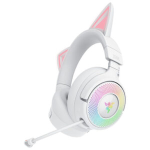 Slušalke Razer Kraken Kitty V3 Pro, bele