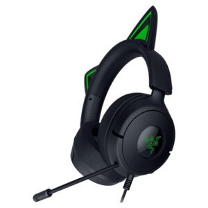 Slušalke Razer Kraken Kitty V3 X, črne, 3.5 mm