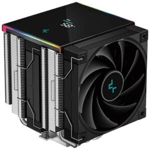 Hladilnik za procesor DeepCool AK620 DIGITAL SE, 2x120mm, ARGB, LCD, črn