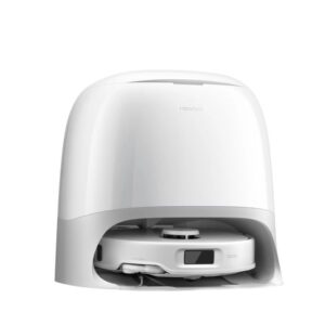 Roborock Qrevo Curv 5A1 robotski sesalnik s samopraznilno postajo, bel