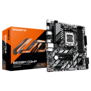 GIGABYTE B650M D3HP, DDR5, SATA3, USB3.2Gen1, DP, 2.5GbE, AM5 mATX
