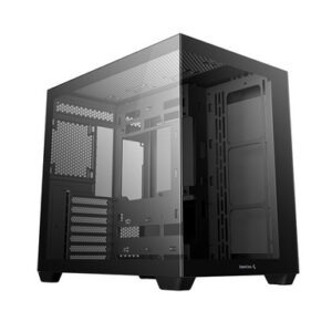 Računalniško ohišje DeepCool CG530, ATX, Midi-Tower, kaljeno steklo, črno