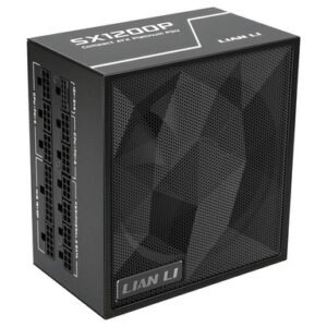 Napajalnik ATX Lian Li SX 1200W, 80PLUS Platinum, PCIe 5.1, ATX 3.1, Modularen, črn SX1200P