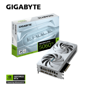 Grafična kartica GIGABYTE GeForce RTX 5060 Ti Eagle OC ICE 16G, 16GB GDDR7, PCI-E 5.0